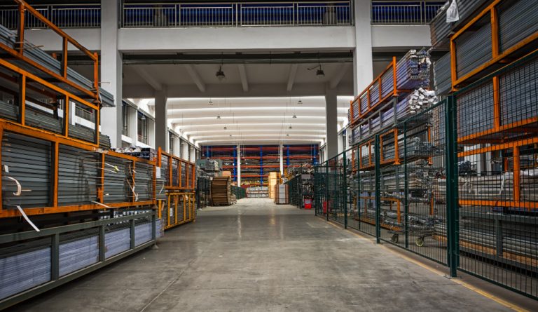 warehouse setups in industrial park plots at magna star
