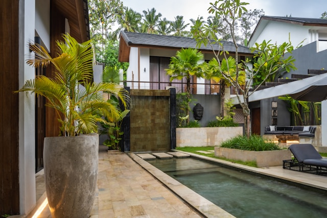 simplistic villa building ideas at manafuli ganga villas