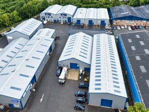 essential industrial infrastructure for warehouses and factories at business parks